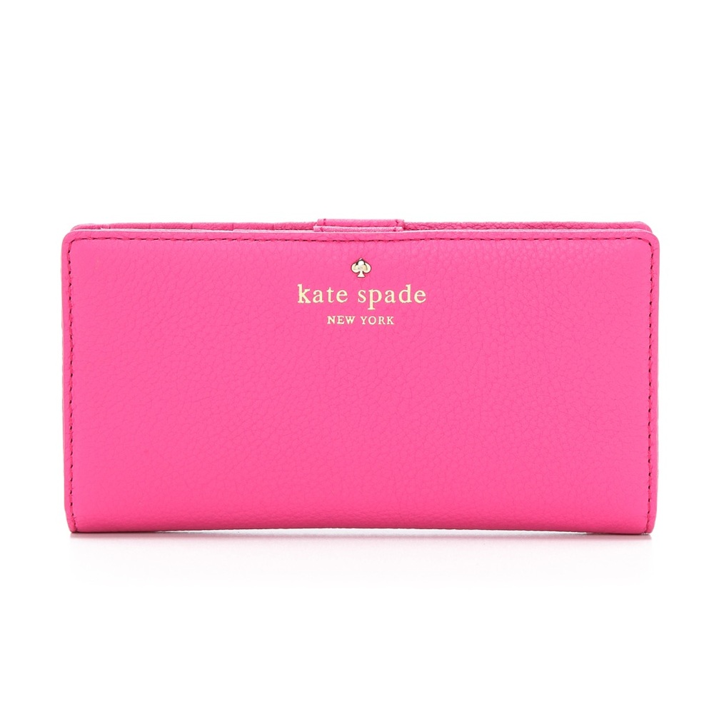 Stacy Cobble Hill Love Pink wallet